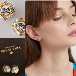 Kate Spade Gold Lady Marmalade Stud Earrings KS